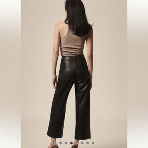 Vegan Leather Colette Pants from Anthropologie